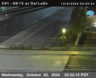 SB 15 at Del Lago bridge