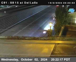 SB 15 at Del Lago bridge