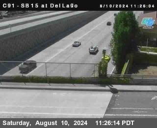 SB 15 at Del Lago bridge