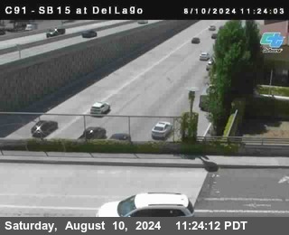 SB 15 at Del Lago bridge