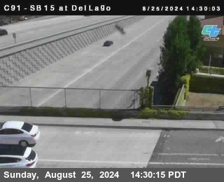 SB 15 at Del Lago bridge