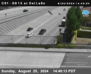 SB 15 at Del Lago bridge