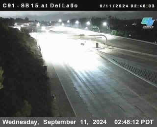 SB 15 at Del Lago bridge