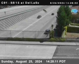 SB 15 at Del Lago bridge