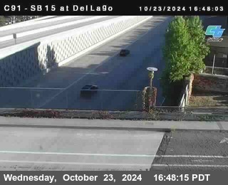 SB 15 at Del Lago bridge