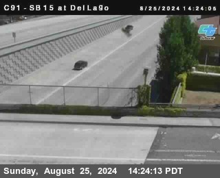 SB 15 at Del Lago bridge