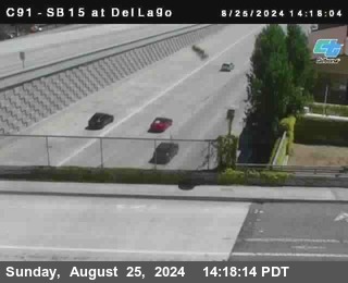 SB 15 at Del Lago bridge