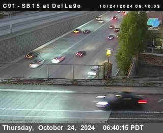 SB 15 at Del Lago bridge