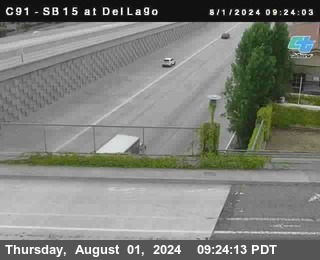 SB 15 at Del Lago bridge