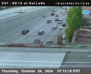 SB 15 at Del Lago bridge