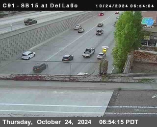 SB 15 at Del Lago bridge