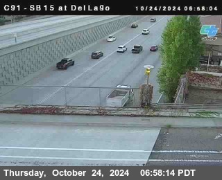 SB 15 at Del Lago bridge