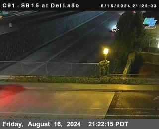 SB 15 at Del Lago bridge