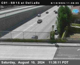 SB 15 at Del Lago bridge