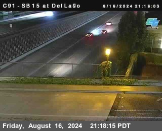 SB 15 at Del Lago bridge