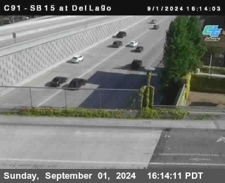 SB 15 at Del Lago bridge