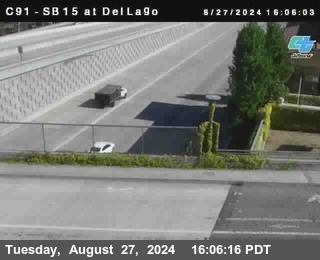 SB 15 at Del Lago bridge