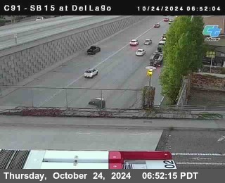 SB 15 at Del Lago bridge