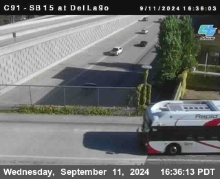 SB 15 at Del Lago bridge