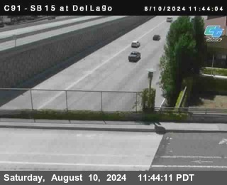 SB 15 at Del Lago bridge