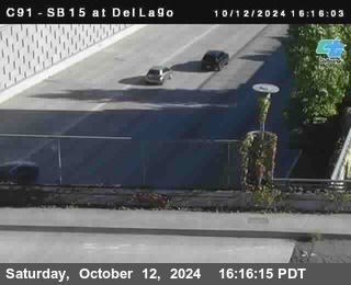 SB 15 at Del Lago bridge