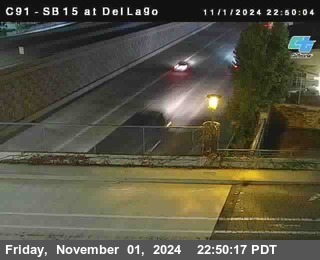 SB 15 at Del Lago bridge