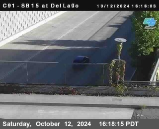 SB 15 at Del Lago bridge