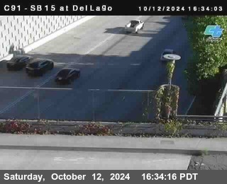 SB 15 at Del Lago bridge