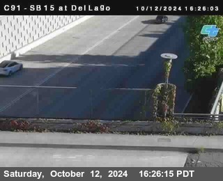 SB 15 at Del Lago bridge