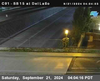 SB 15 at Del Lago bridge