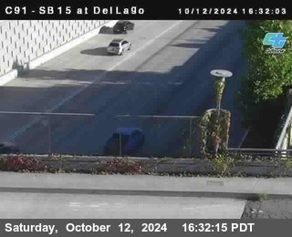 SB 15 at Del Lago bridge