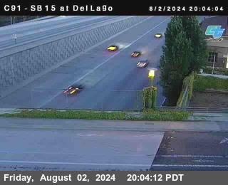 SB 15 at Del Lago bridge