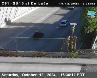 SB 15 at Del Lago bridge