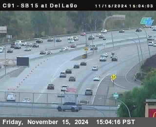 SB 15 at Del Lago bridge