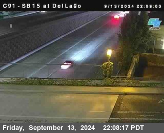 SB 15 at Del Lago bridge