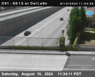 SB 15 at Del Lago bridge