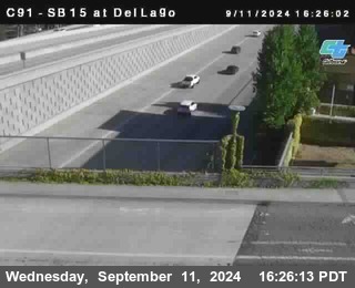 SB 15 at Del Lago bridge