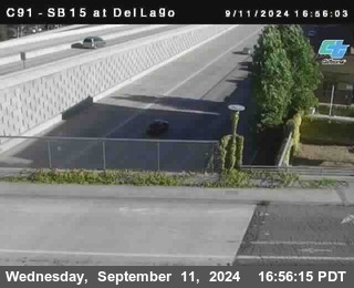 SB 15 at Del Lago bridge