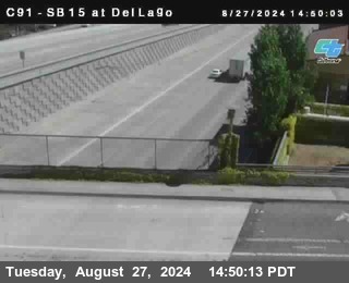 SB 15 at Del Lago bridge