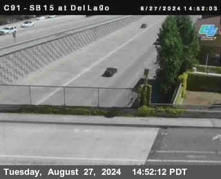 SB 15 at Del Lago bridge