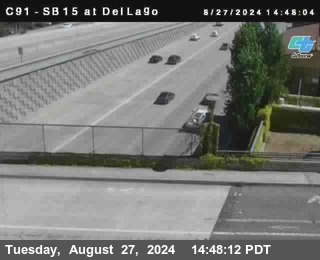 SB 15 at Del Lago bridge