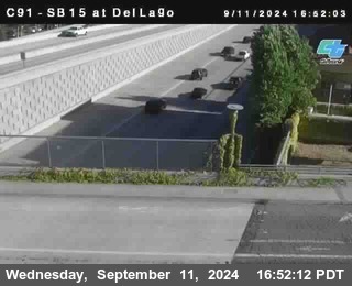 SB 15 at Del Lago bridge