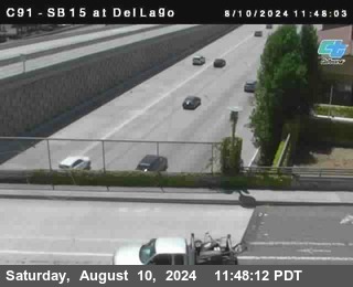 SB 15 at Del Lago bridge