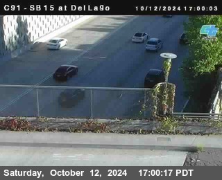 SB 15 at Del Lago bridge