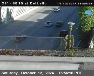 SB 15 at Del Lago bridge