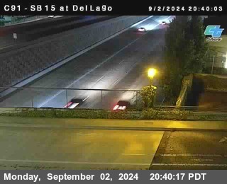 SB 15 at Del Lago bridge