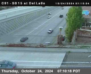 SB 15 at Del Lago bridge