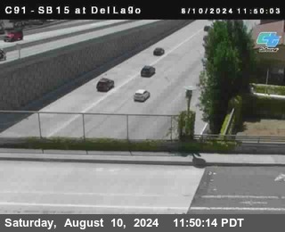 SB 15 at Del Lago bridge