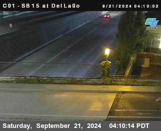 SB 15 at Del Lago bridge