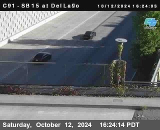 SB 15 at Del Lago bridge